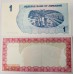 ZIMBABWE 2005-2007 . ONE 1 and TEN THOUSAND 10,000 DOLLARS BANKNOTES